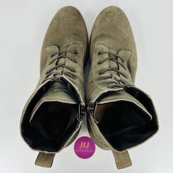 Taos Women's Main Street Smoke Rugged Leather Comfort Boots Size 39 EU/ 8-8.5 US - Picture 9 of 11